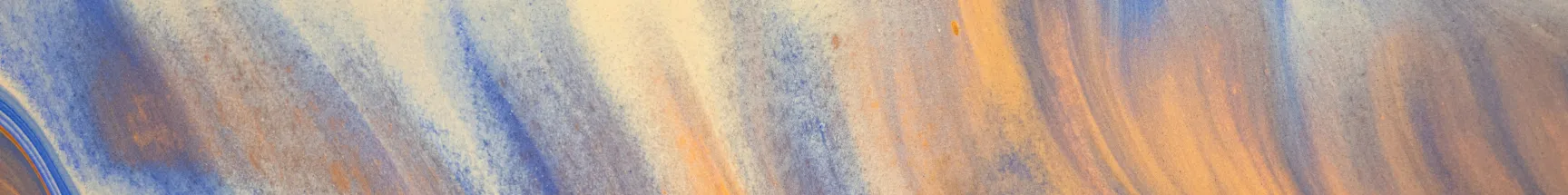 Geological texture with blue and orange mineral formations